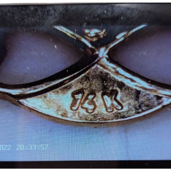 14K Yellow Gold Cable Link Chain Bracelet 10” 1.99g Fine Italian Gold - Picture 5 of 5